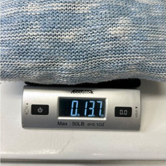 Old Navy Womens Marled Slub Pullover Sweater Ice Cap Size L - Picture 8 of 8